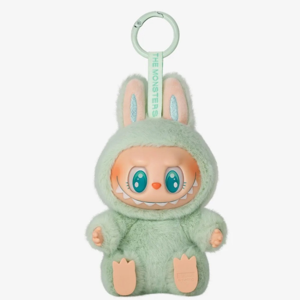 💯% Authentic Pop Mart Have a Seat Labubu named,”QuQu.” BNWT Turquoise & smiley 😁 - Picture 1 of 11